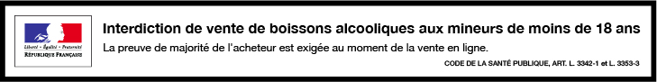 Interdiction de vente de boissons alcooliques aux mineurs de moins de 18 ans. La preuve de majorité de l’acheteur est exigée au moment de la vente en ligne. Code de la santé publique, art. L. 3342-1 et L. 3353-3